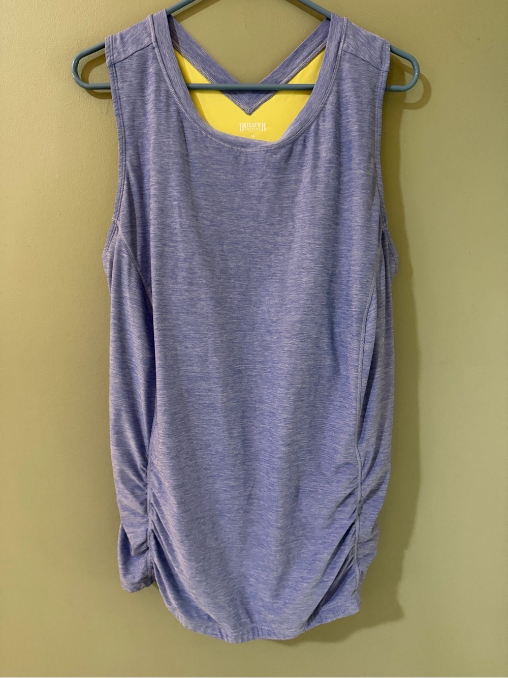 Duluth trading company Women's Avant-Garden Racerback Tank XL